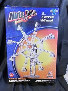 NEW NUTS & BOLTS METAL MODEL ENGINEERING SET FERRIS WHEEL TOOLS INCLUDED 6+