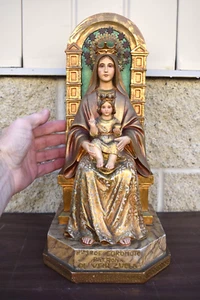 Nice Older Spanish Statue of Our Lady of Coronado, Patron of Venezuela (CU67) - Picture 1 of 17