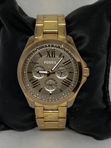 Fossil Cecile AM4533 Women's Gold Stainless Steel Analog Dial Quartz WAtch BP678 - Picture 1 of 12