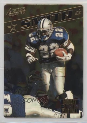 1995 Action Packed Monday Night Football Highlights Emmitt Smith #55 HOF - Image 1 of 2
