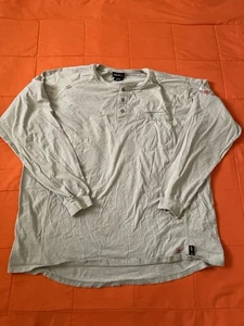 Camisa Ariat FR Para Hombres XL Crema CAT 2 Resistente al Fuego Equipo de Trabajo LS EE. UU. Tela - Imagen 1 de 8