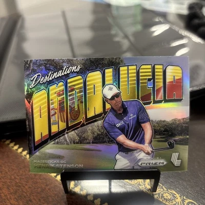 Panini Prizm LIV GOLF #10 2024 Henrik Stenson DESTINOS SSP crudo Foto 1 de 2