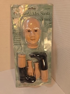 Kit y patrón de muñeca Old World Mrs Santa para muñeca de 20" y ropa sindeizadores artesanías Foto 1 de 4