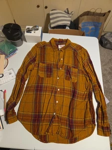 Damen Mossimo Flanell Button Down Größe L (231) - Bild 1 von 6