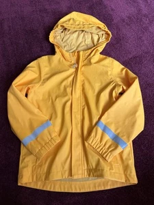 Boys Lined Hooded Jacket - Cat & Jack - Yellow Size med 8-10 Rain Coat - Picture 1 of 3