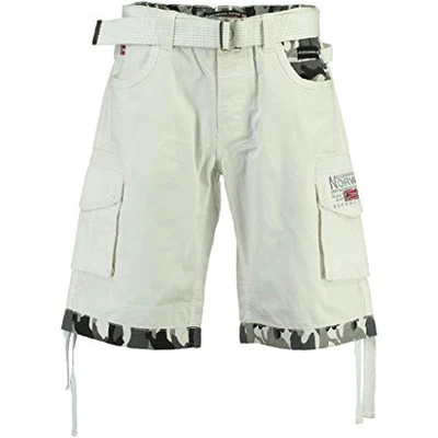 Geographical Norway Shorts Parking Bermuda White Man - Image 1 of 4