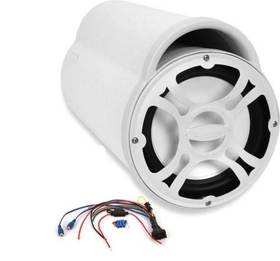 Caja Abierta, Excelente - Bazooka MBTA8100 Cargado 8" Amplificado Portado Tubo Bajo Marino Foto 1 de 4