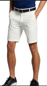 Men's Nike Flex Core Dri-Fit 10" Ivory Golf Shorts Size 36 - Picture 1 of 20