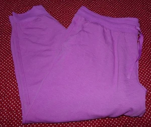 ATHLETIC WORKS DAMEN GRÖSSE XXXL (22) FLIEDER FLEECE JOGGINGHOSE KORDELZUG - Bild 1 von 3