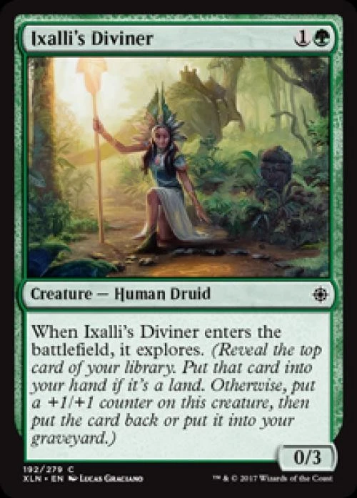 Ixalli's Diviner - Light Play MTG Ixalan - Image 1 of 1