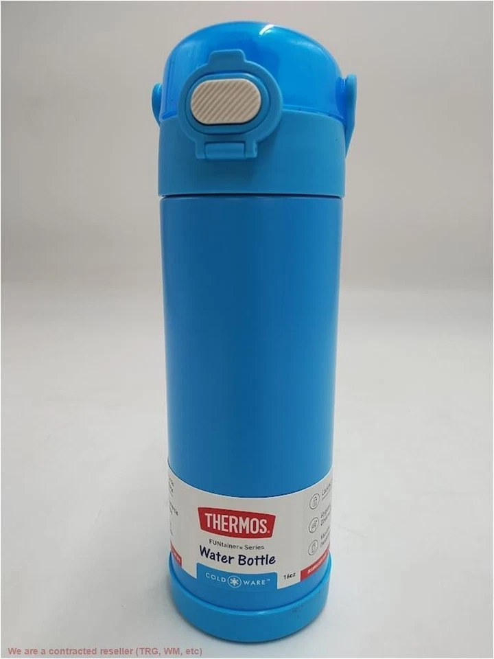 Termo 16 oz FUNtainer botella de agua con mango de fianza - Denim Foto 1 de 1