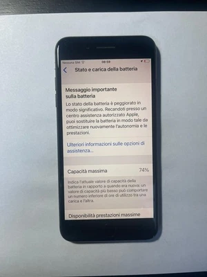 Apple iPhone 8 Plus - 256GB - Nero - Immagine 1 di 2