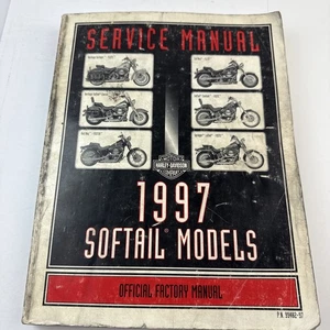 Genuine Harley Davidson Service Manual 1997 Softail Models 99482-97 - Bild 1 von 6