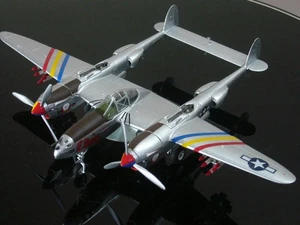 1/72 Lockheed P-38 Lightning LIGHTNING Die-cast Complete el - Picture 1 of 10