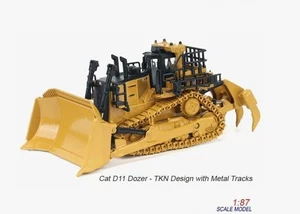DM CATERPILLAR 1:87 Cat D11 Dozer TKN Design with Metal Tracks HO Scale 85777 - Picture 1 of 6