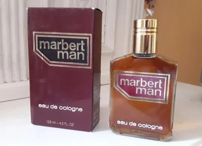 Vintage Marbert Man Eau De Cologne 125ml Splash, Worldwide Shipping - Bild 1 von 2