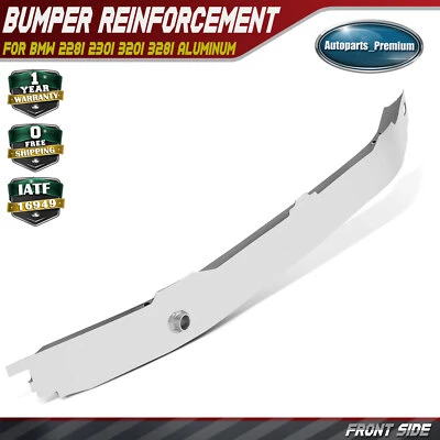 Barra de impacto de refuerzo de parachoques delantero para BMW 228i 230i 320i 328i aluminio Foto 1 de 4