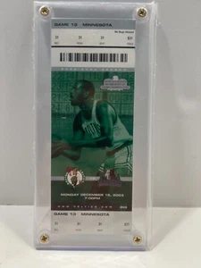Boston Celtics - Cedric Maxwell #31 Ruhestandsticket (in Hartplastik eingehüllt) - Bild 1 von 3