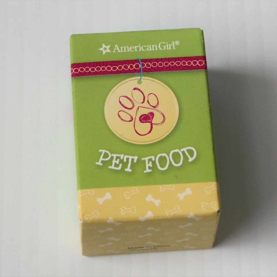 American Girl 2016 Gourmet Kitchen Set Pretend Pet Food Cardboard Box for Dolls - Image 1 of 1