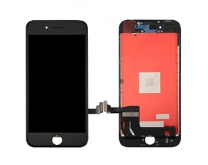 DISPLAY SCHERMO IPHONE 8 PLUS NERO PER APPLE TOUCH SCREEN LCD FRAME VETRO - Foto 1 di 10