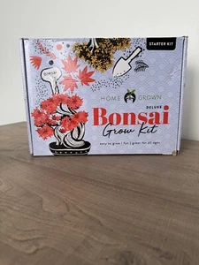 Home Grown Brand - Deluxe Bonsai Grow Kit | 4 Different Bonsai | Open Box | New - Picture 1 of 8