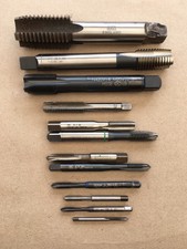 Job Lot Of Metric Hand Taps 