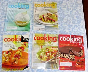 Lot of 5 Cooking Pleasures Magazines 2002 Cooking Club of America - Picture 1 of 1