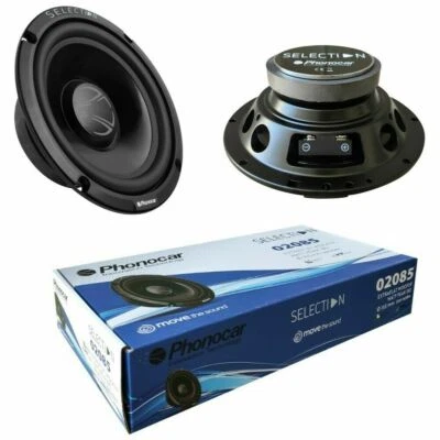 Phonocar 2 Haut-Parleurs Woofer 165 Mm 16 16,5 Cm Auto 70-6500 Hertz - Photo 1/4