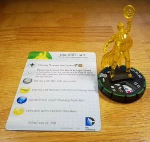Doctor Light #003b common prime Justice League Trinity War Heroclix with card - Picture 1 of 4