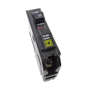 Square D QO120 Typ QO 20A 120/240V 60Hz einpoliger Leitungsschutzschalter - Bild 1 von 6