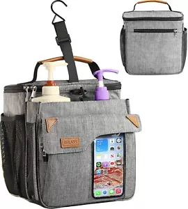Shower Caddy Portable For College Dorm Room Hanging Shower Toiletry Bag Tote Wit - Picture 1 of 4
