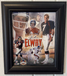 2003 NFL John Elway Broncos Photo File Champions Collection#3269 Framed Picture