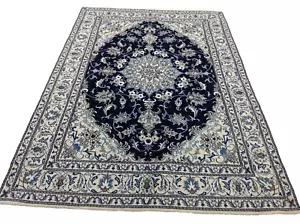 Beautiful Persian Carpet Nain (245 X 164 CM) Oriental Rug New - Picture 1 of 5