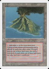 Volcanic Island Revised NM Dual Land Rare Reserved List MAGIC CARD ABUGames