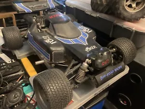 robbe poker rc car buggy truggy with monstertruck and street tires 4wd 4x4 - Bild 1 von 12