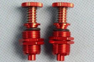 CLIPS ESCOTILLA BLOQUEO BÚCO GIRO tipo RC barco gas nitro aluminio DORADO/ROJO/PLATEADO/AZUL - Imagen 1 de 9