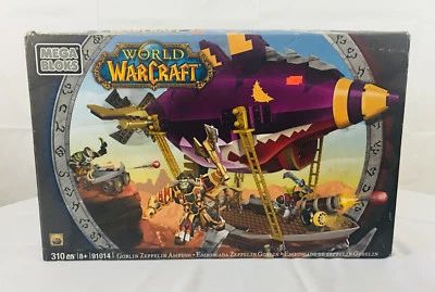 World of Warcraft Mega Bloks Blocks Goblin Zeppelin Ambush Mini Figs Complete - Image 1 of 3
