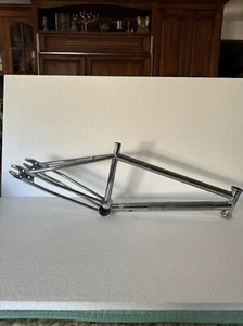 1990’s  ELF Double Cross  Frame Chrome  Old Mid School BMX Racing 20” - Picture 1 of 24