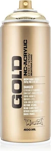 Montana Cans Montana GOLD 400 ml Color, Goldchrome Spray Paint - Picture 1 of 9