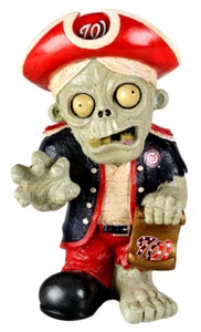 MLB Washington Nationals Team Collectible Baseball 10" Zombie Figurine - Picture 1 of 1