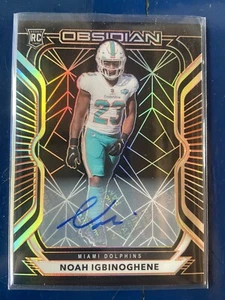 NOAH IGBINOGHENE 2020 Panini Obsidian Rookie Card RC AUTO AUTOGRAPH #'d /75 - Picture 1 of 2