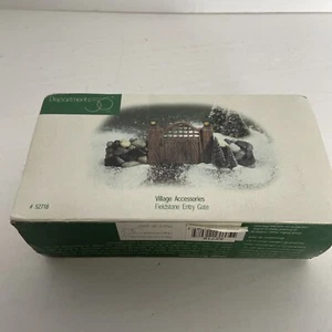 Department 56 Village Accessories Fieldstone Entry Gate #52718 - Picture 1 of 7