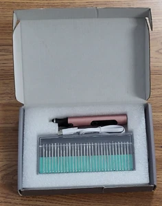 Penna elettrica senza fili per incisione micro lucidatura 30 punte da trapano 3 ingranaggi 18000 - Foto 1 di 6