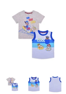 Nickelodeon Paw Patrol Chase Kleinkind Jungen Shirt Größe 12 Monate Paket 2 NEU - Bild 1 von 2
