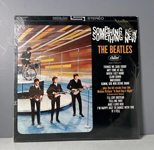 RARE Promo SEALED Beatles VINTAGE 1964 ' SOMETHING NEW ' STEREO LP ST-2108 - Picture 1 of 6