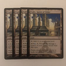 Prahv, Spires Of Order X4 - MTG Dissension - Uncommon - Land - Lightly Played