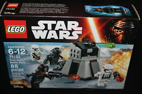 LEGO Disney STAR WARS # 75132 FIRST ORDER BATTLE PACK Lego SET 88 pcs