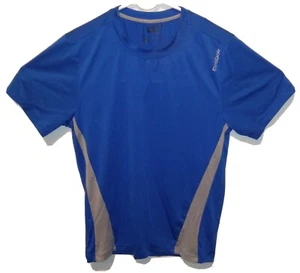 Camiseta azul manga corta Reebok Athletic para hombre talla S Workout Ready Collection - Imagen 1 de 8