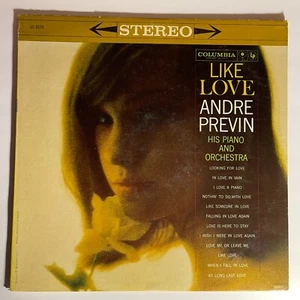 André Previn - Like Love Vinyl, LP 1960 Columbia – CS 8233 - Imagen 1 de 3