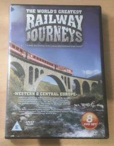 The World's Greatest Railway Journeys: Western & Central Europe NEW/SEALED 8DVDs - Bild 1 von 3